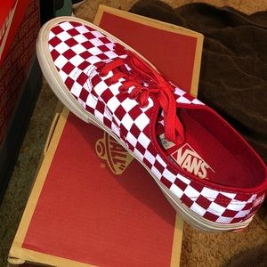 Reflecting Checkered Vans